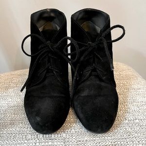 Suede Booties